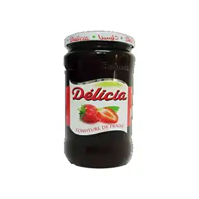 Délicia Confiture Fraises 430g – مربى الفراولة 430غ - دليسيا